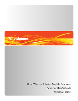 User Guide - Visioneer