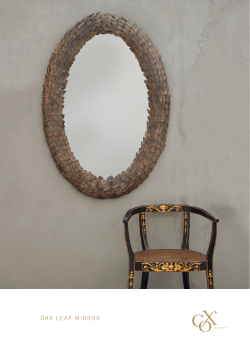oak leaf mirror