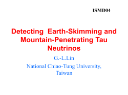 The Fluxes and Detections of High-Energy Tau