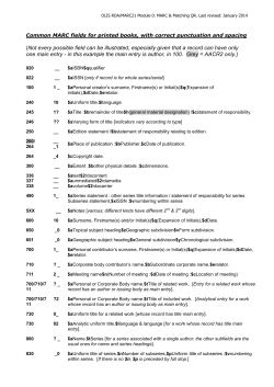 (Not every possible field can be illustrated, especially given that a