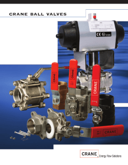 crane ball valves - Tundra Process Solutions