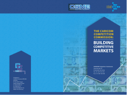 markets - Caricom Competition Commission