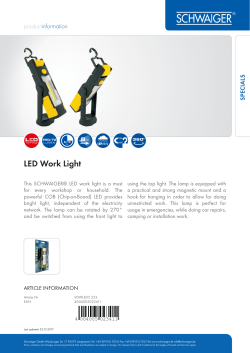 LED Work Light