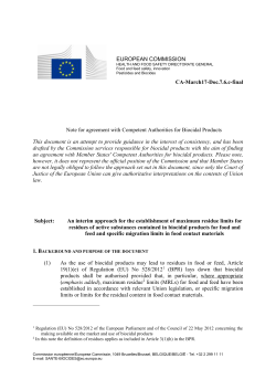 2. The way forward: an interim approach - CIRCABC
