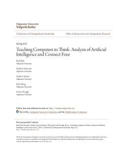 Teaching Computers to Think: Analysis of Artificial