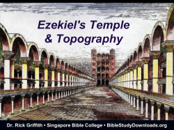 Church Which temple for Ezekiel?