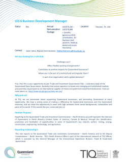 Annual Remuneration Package - Trade and Investment Queensland