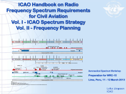 Additional proposals to the ICAO Position to reinforce the regulatory