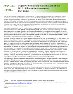Cognitive Complexity Classification
