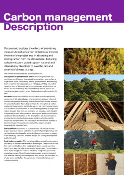 Scenario descriptions