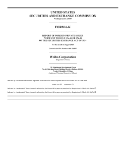 UNITED STATES SECURITIES AND EXCHANGE - corporate