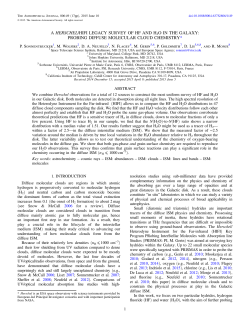 a herschel/hifi legacy survey of hf and h2o in the