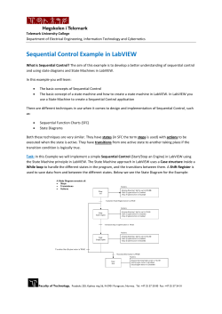 Sequential Control Example in LabVIEW