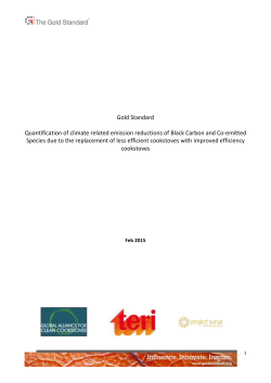 Draft Black Carbon Quantification Methodology