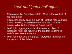 Presentation 2 - Faculty of Law and Administration