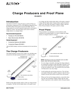 Charge Producers and Proof Plane