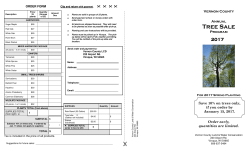 Tree Sale - Vernon County