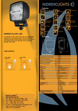 nordic kl1401 led