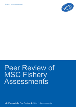 MSC Peer Review Template v2.1 (v1.3)