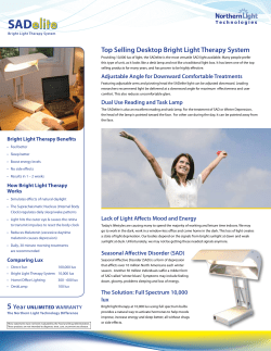 SADelite - Northern Light Technologies