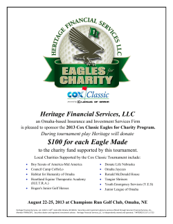 $100 for each Eagle Made - Heritage Financial Services, LLC
