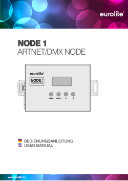 node 1 artnet/dmx node