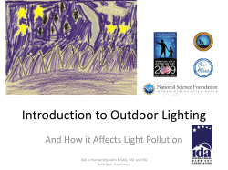 Introduction to Lighting PowerPoint Presentation Ages 14 and older
