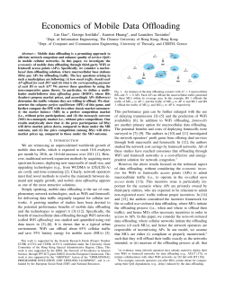 Economics of Mobile Data Offloading