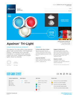 Apeiron&trade; Tri-Light