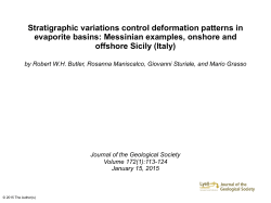 113-124 January 15, 2015 - Journal of the Geological Society