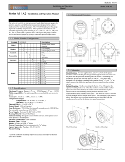 A2 Digital Differential Pressure Gauge
