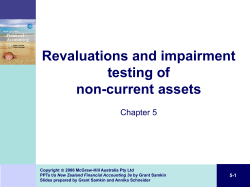 5-16 Reversal of revaluation decrements and increments
