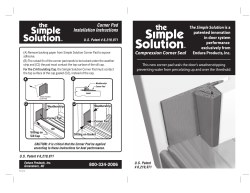 (A) Remove backing paper from Simple Solution
