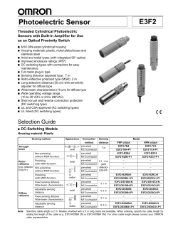 E3F2 Photoelectric Sensor