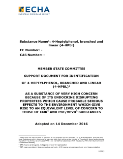 4-Heptylphenol, branched and linear - ECHA
