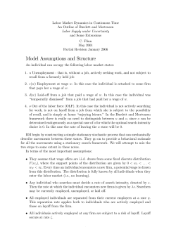 Model Assumptions and Structure
