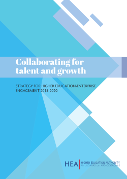 Skills and enterprise engagement strategy