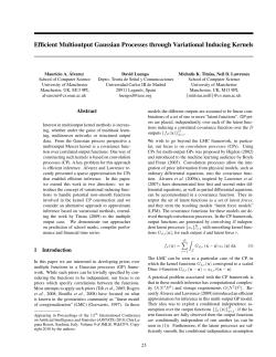 Efficient Multioutput Gaussian Processes through Variational