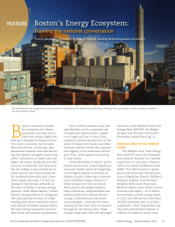 FEATURE Boston`s Energy Ecosystem