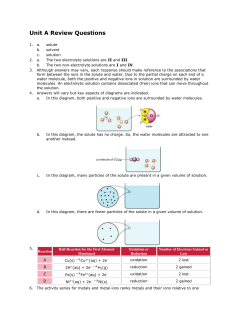 Unit A Review Questions