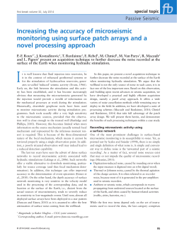 Increasing the accuracy of microseismic monitoring