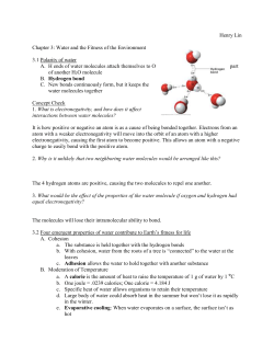 Chapter 3 Notes and concept questions - APBio10-11