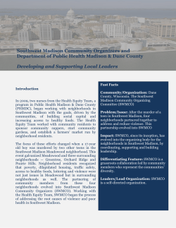 Southwest Madison Community Organizers