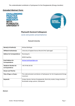 Future Outlook of renewable Energy Systems in the