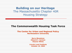 Commonwealth Housing Task Force