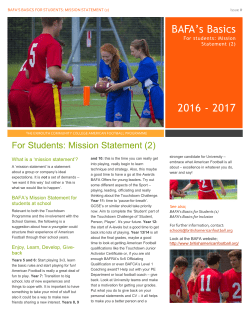 Newsletter - British American Football