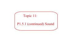 Sound - St. Mary`s Independent School