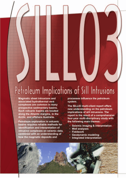 Magmatic sheet intru sions and associated hydrothermal vent