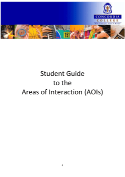StudentGuidetoAOIs2009