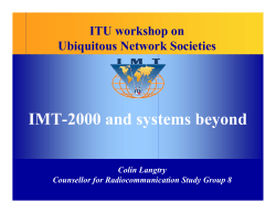 Radio Technology and Spectrum Matters